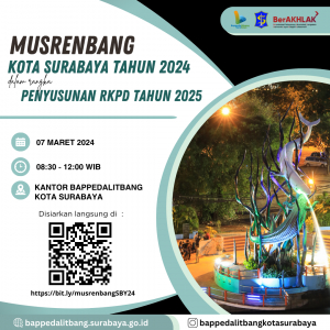 Musrenbang RKPD Kota Surabaya Tahun 2024 Dalam Rangka Penyusunan RKPD Tahun 2025